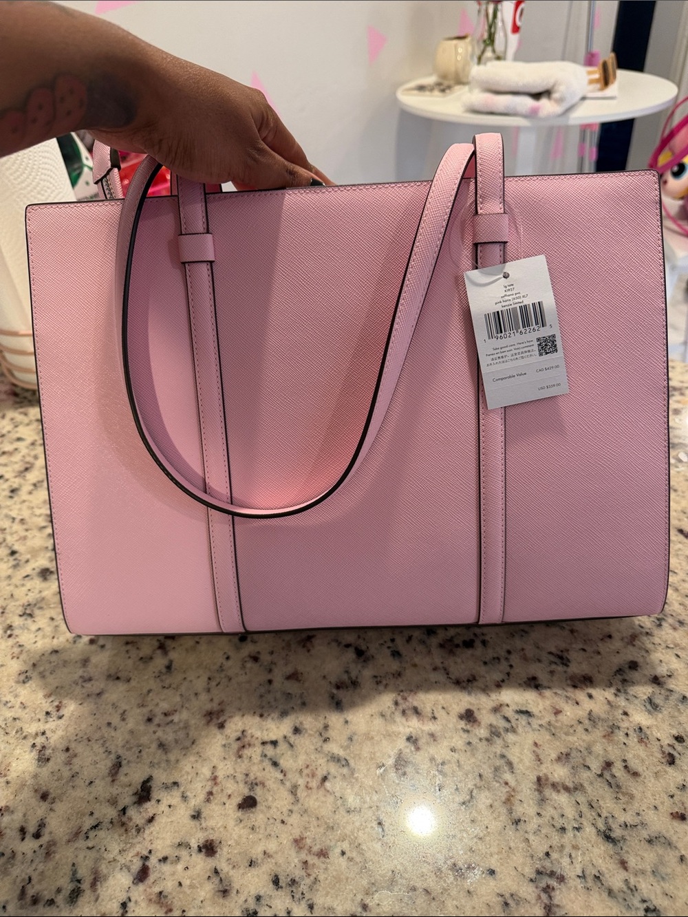 KATE SPADE LARGE TOTE SAFFIANO - Picture 6 of 13